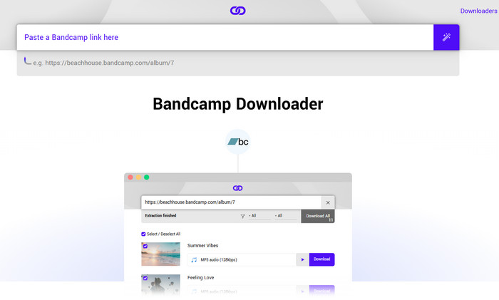 Locoloader Bandcamp MP3 Downloader