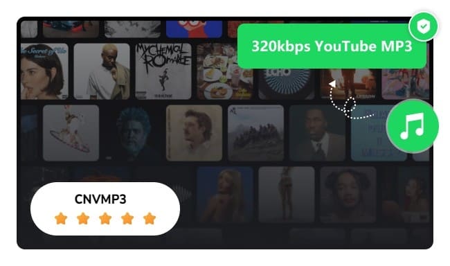 CNVMP3 — YouTube to MP3/MP4 gratis