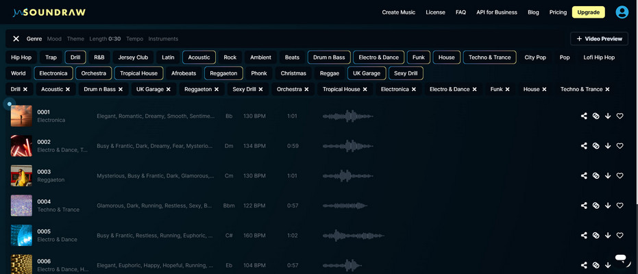 cómo usar Soundraw ai music generator