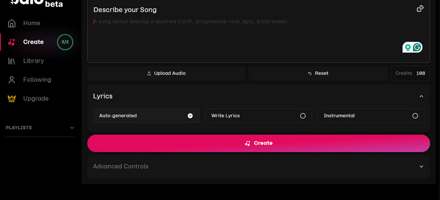 generar música con Udio ai music generator