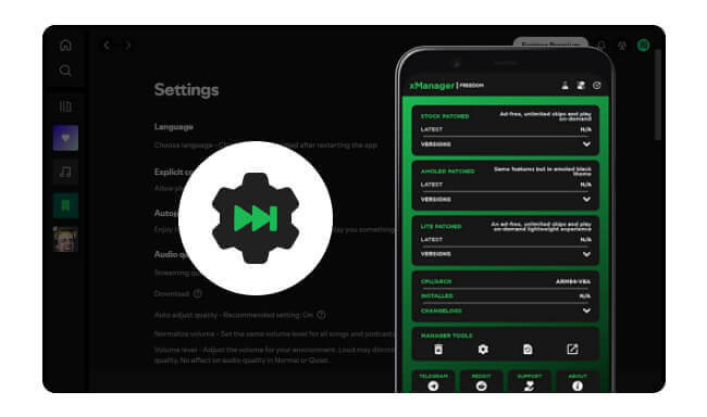 xmanager spotify apk
