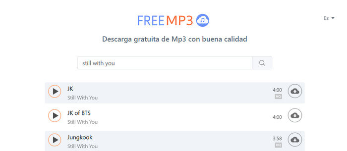 Free MP3 Cloud: escuchar y descargar música MP3 en diferentes dispositivos como PC, Mac, Android e iPhone