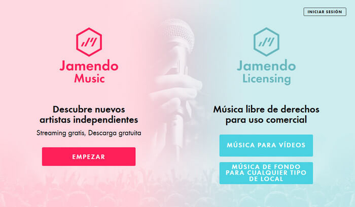 Jamendo Music: escuchar o descargar música gratis