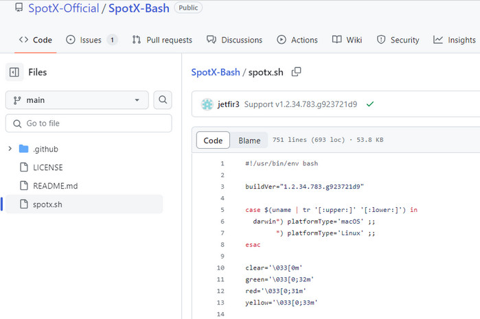 SpotX-Bash