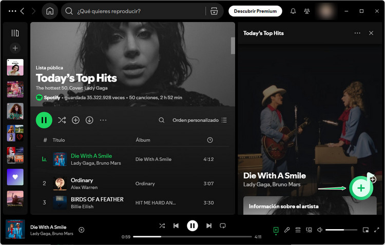 Agregar música a NoteBurner