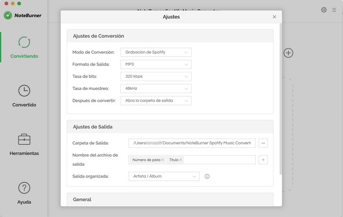 Personalizar la configuración