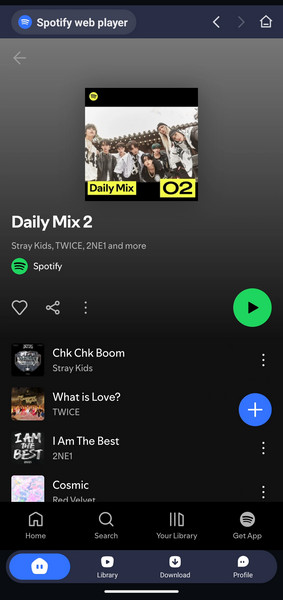 añadir lista de reproducción de Spotify a NoteBurner